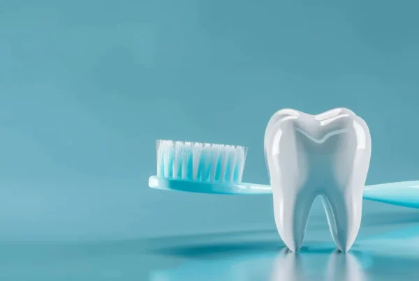 Brush and teeth for dental clean family routine activity